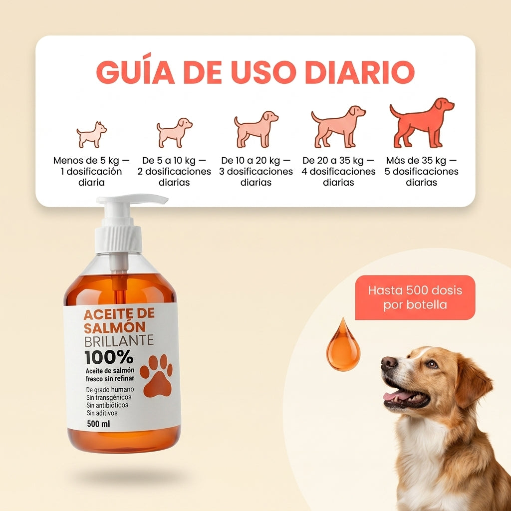 SalmonPet Omega 3™ - Piel, Pelaje y Vitalidad